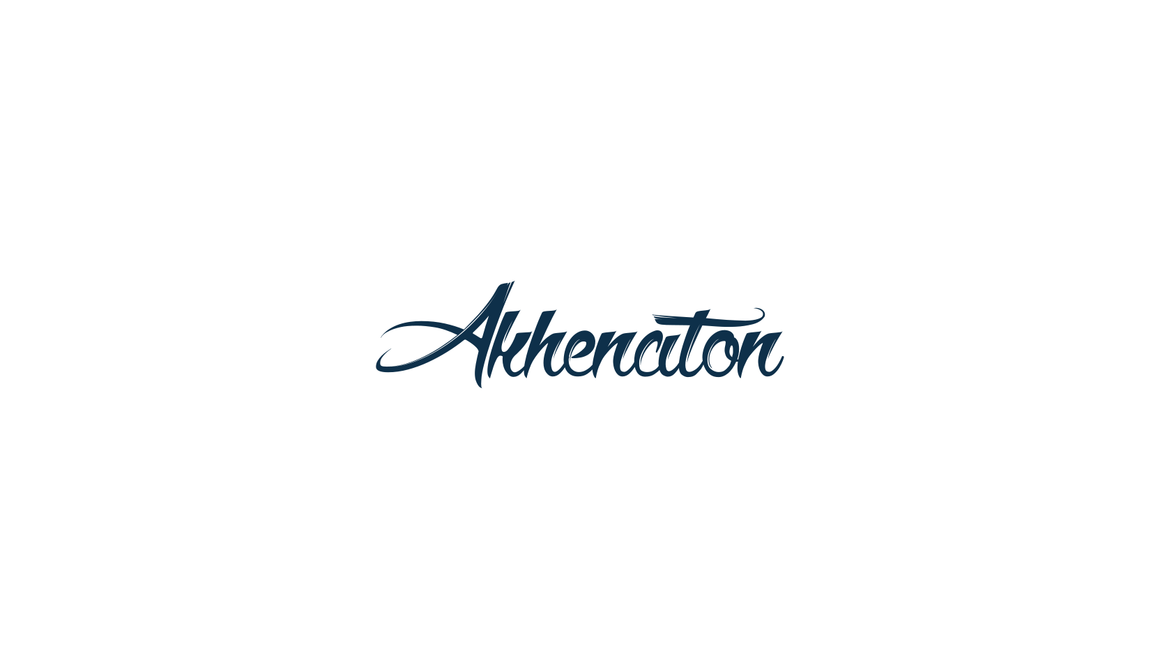 Akhenaton, various font preview