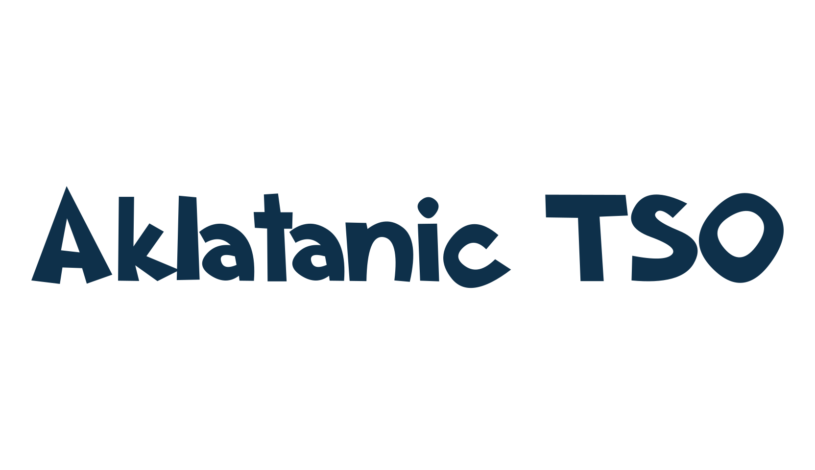 Aklatanic TSO, fancy decorative font preview