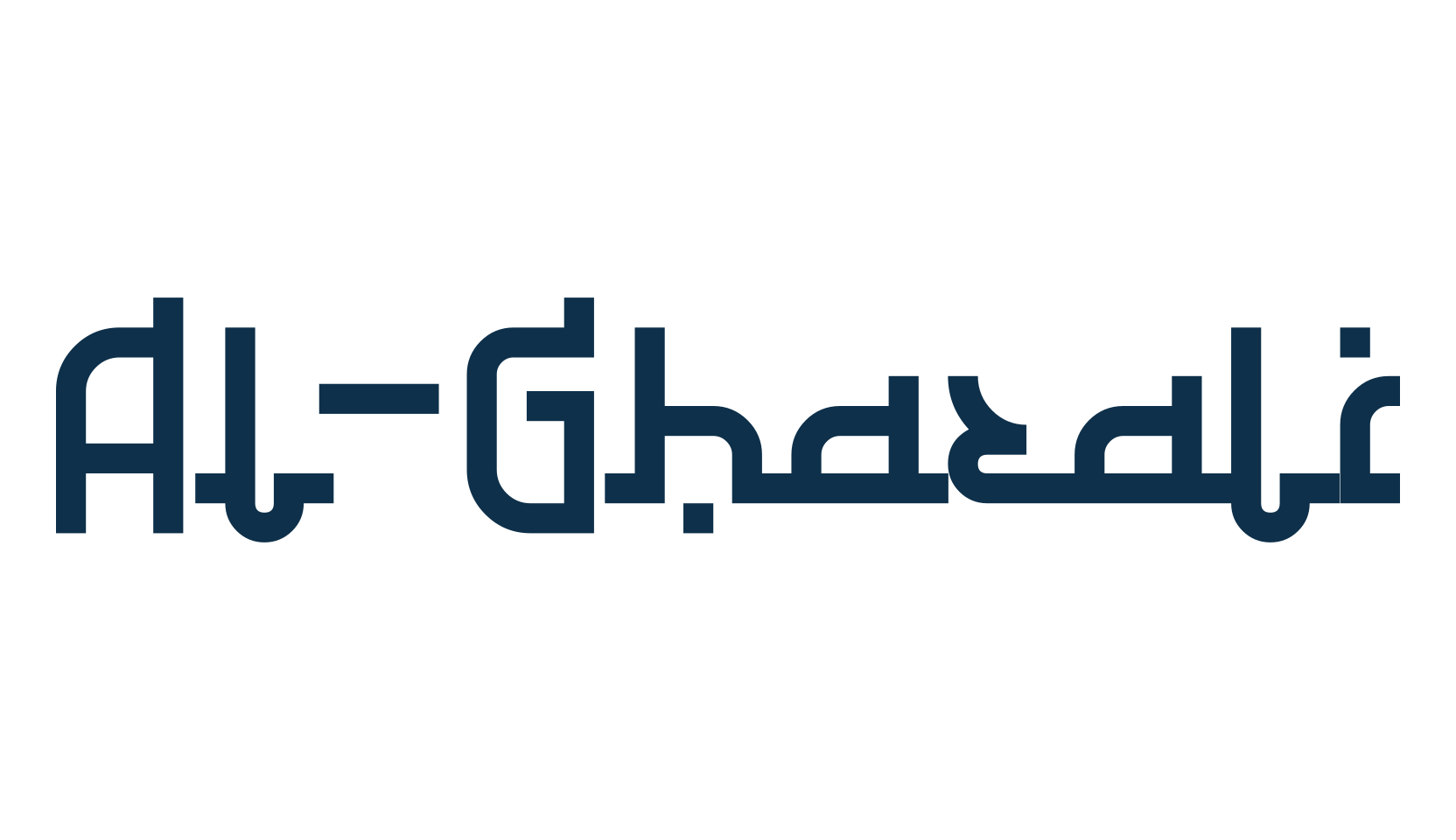Al-Ghazali, foreign look arabic font preview