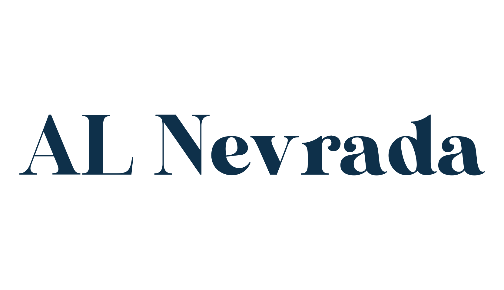 AL Nevrada, basic serif font preview