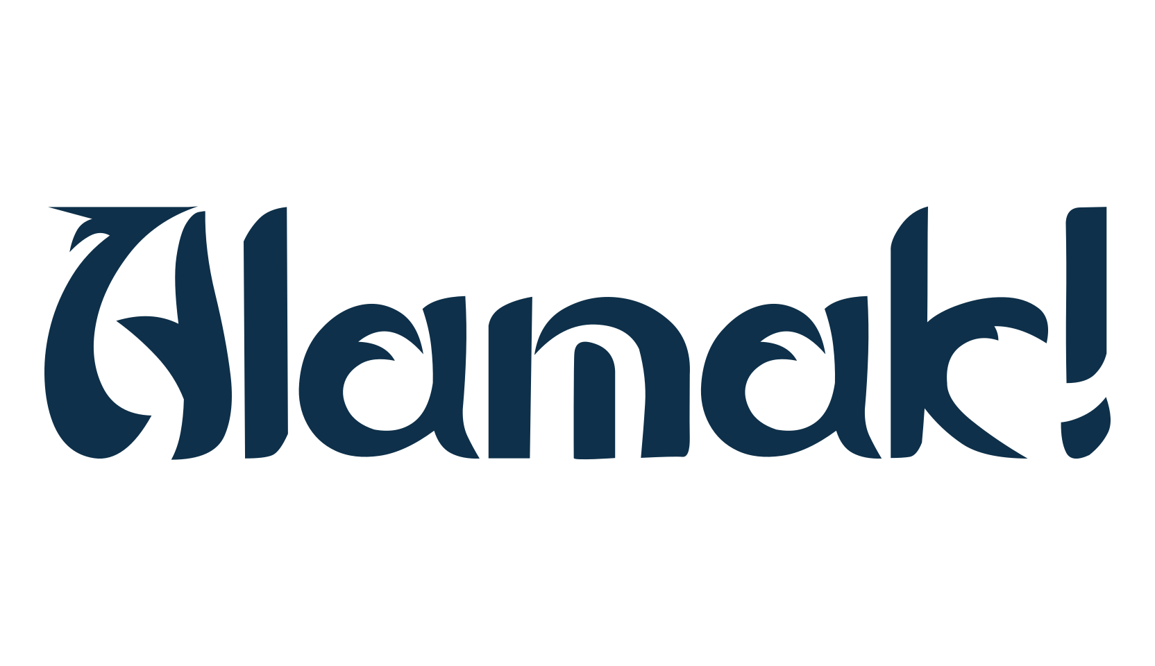 Alamak!, various font preview