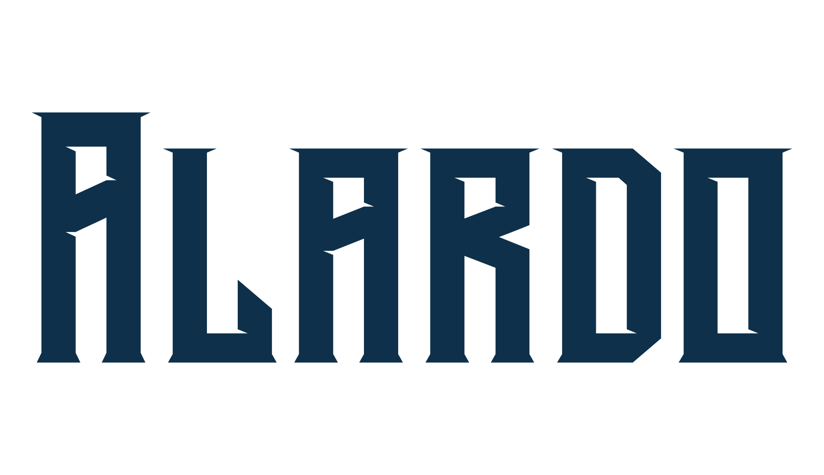 Alardo, gothic modern font preview