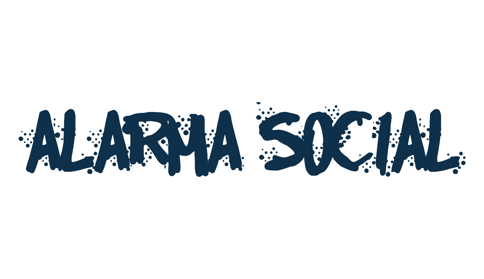 Alarma Social, script trash fancy decorative calligraphy font preview