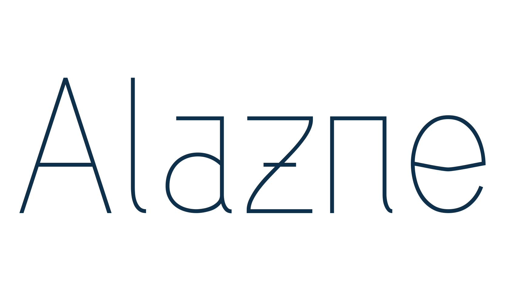 Alazne, fancy various basic font preview