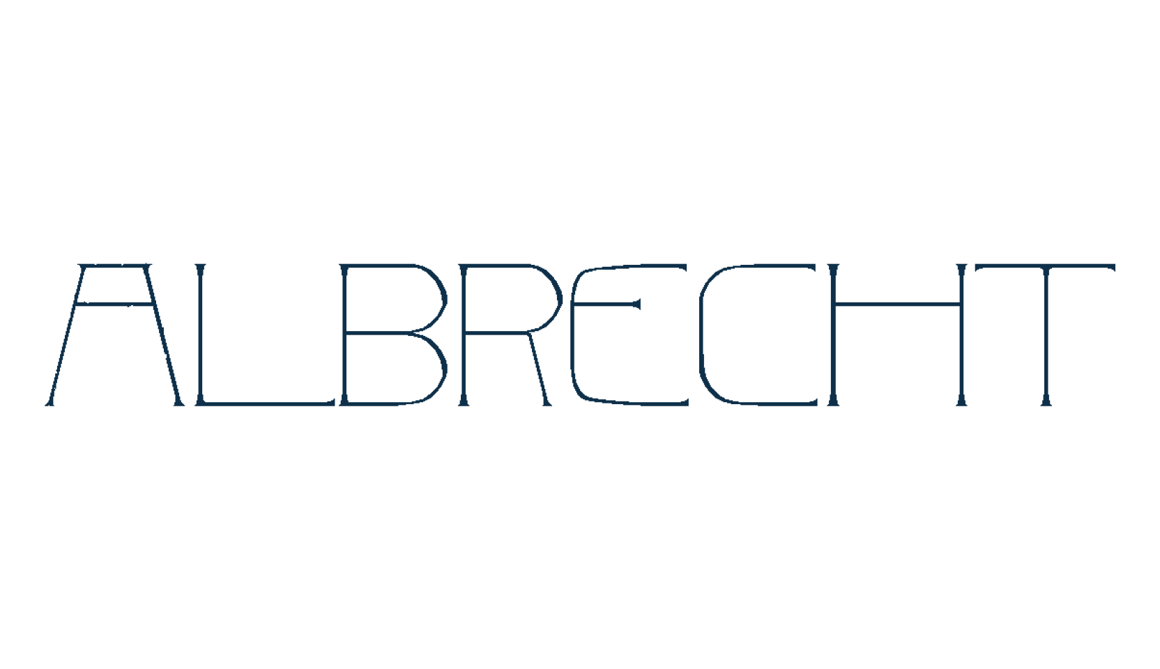Albrecht, fancy various decorative font preview