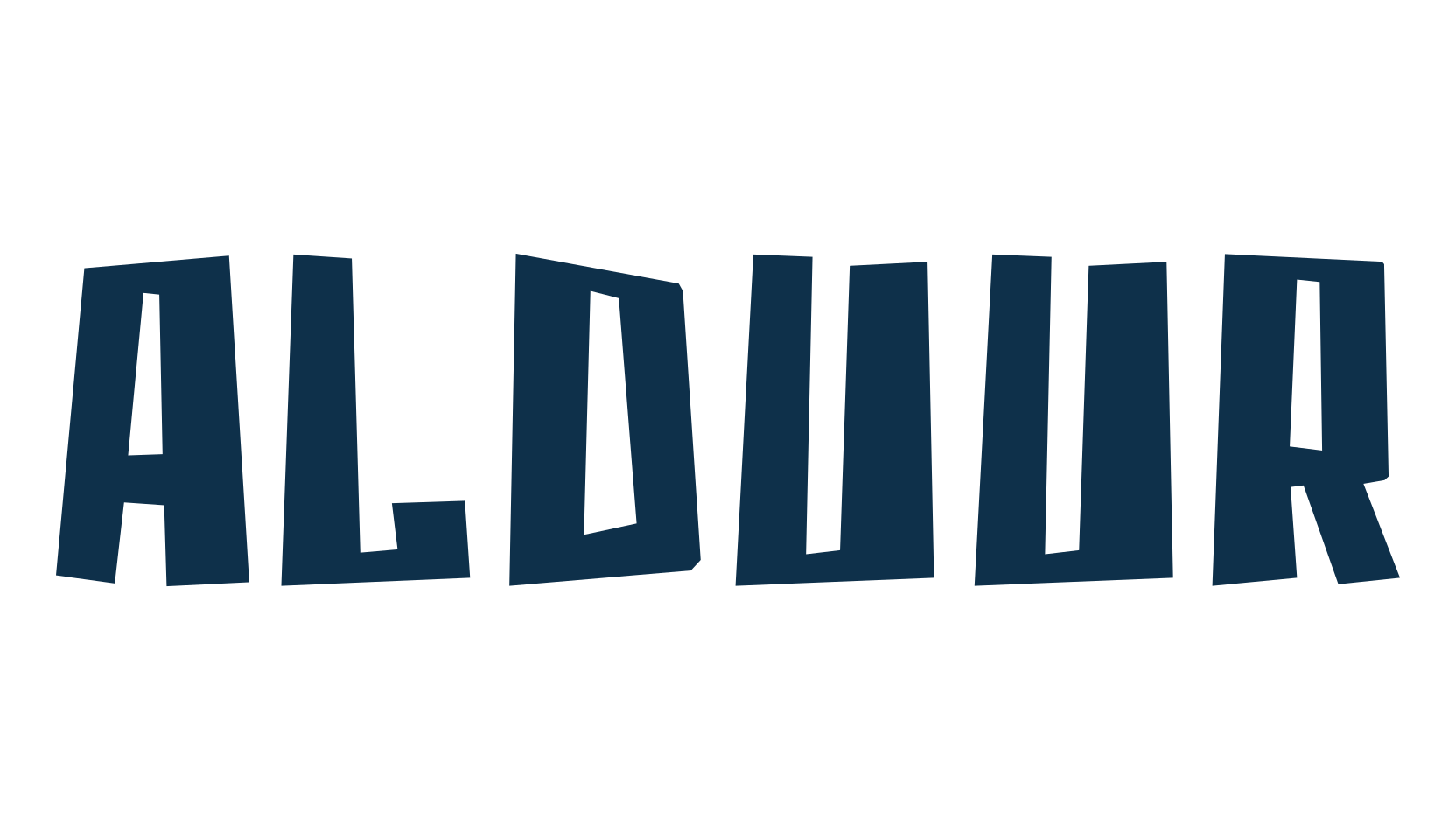 Alduur, fancy cartoon decorative font preview