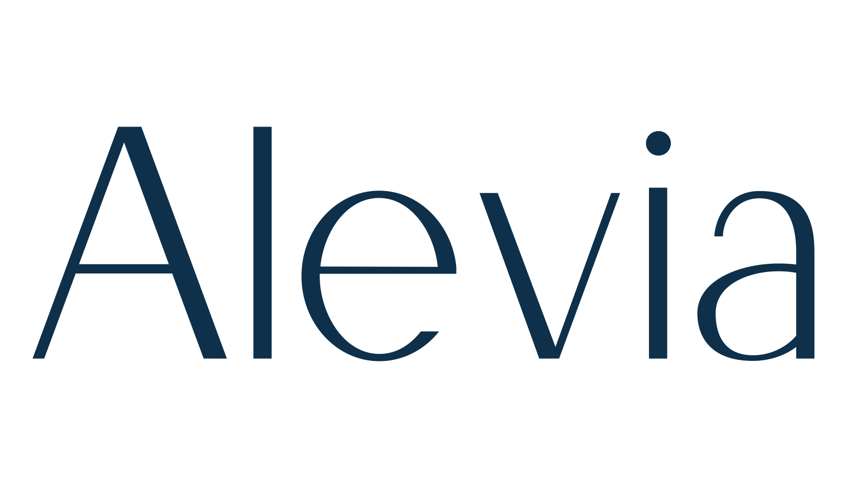 Alevia, basic sans serif font preview