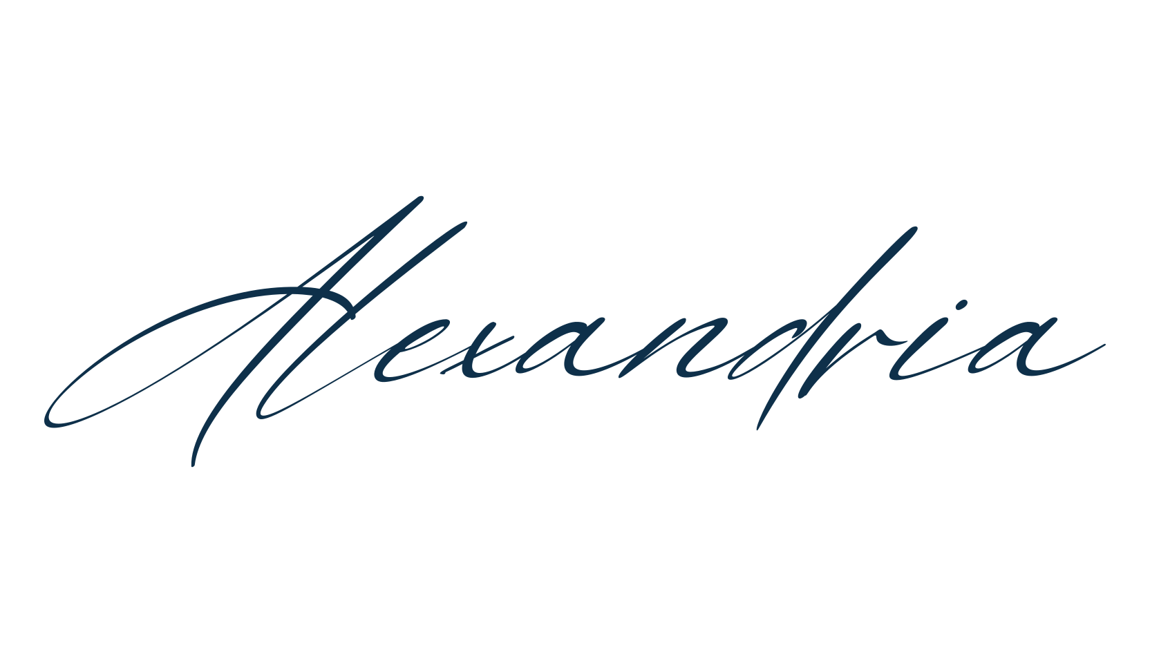 Alexandria (alexandria-3), handwriting font preview