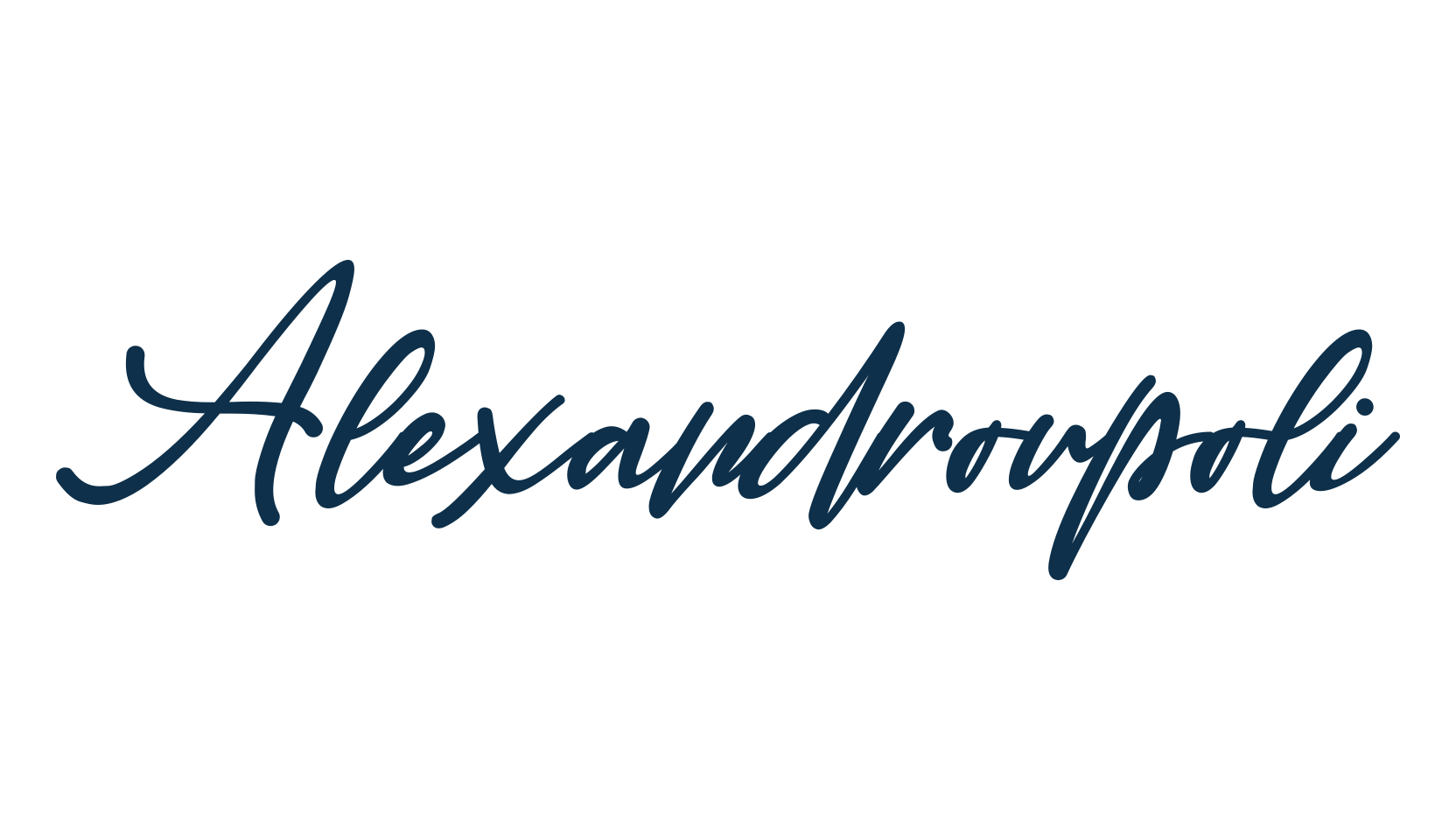 Alexandroupoli, script handwritten fancy decorative calligraphy font preview