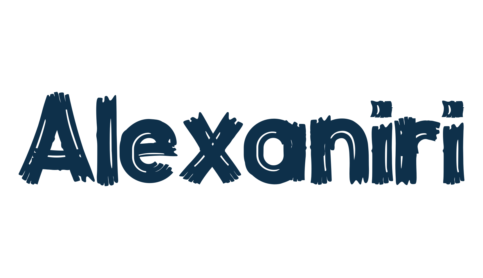 Alexaniri, various font preview