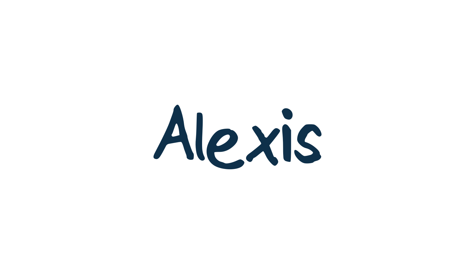 Alexis, script handwritten fancy decorative calligraphy font preview