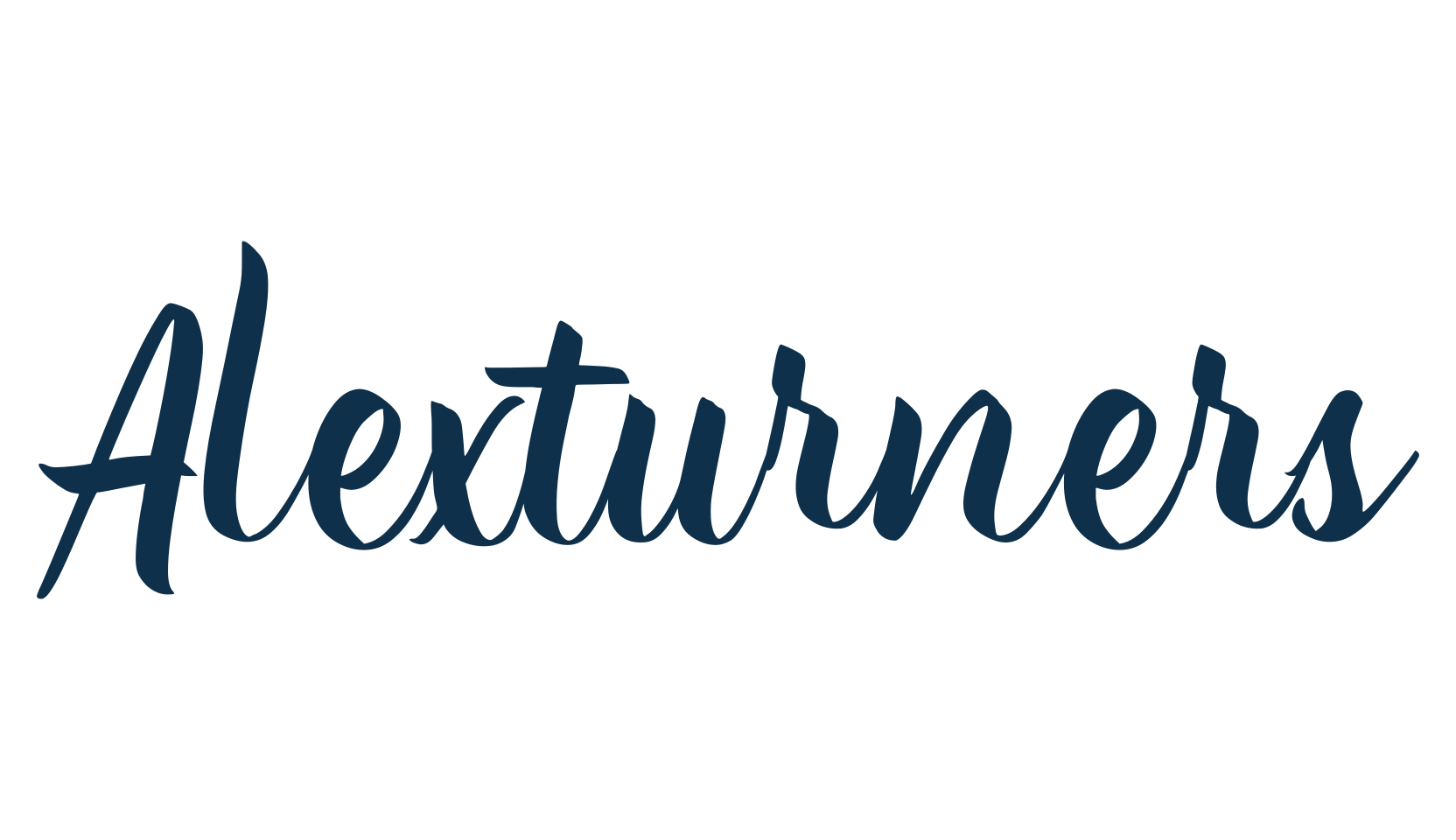 Alexturners, fancy decorative font preview