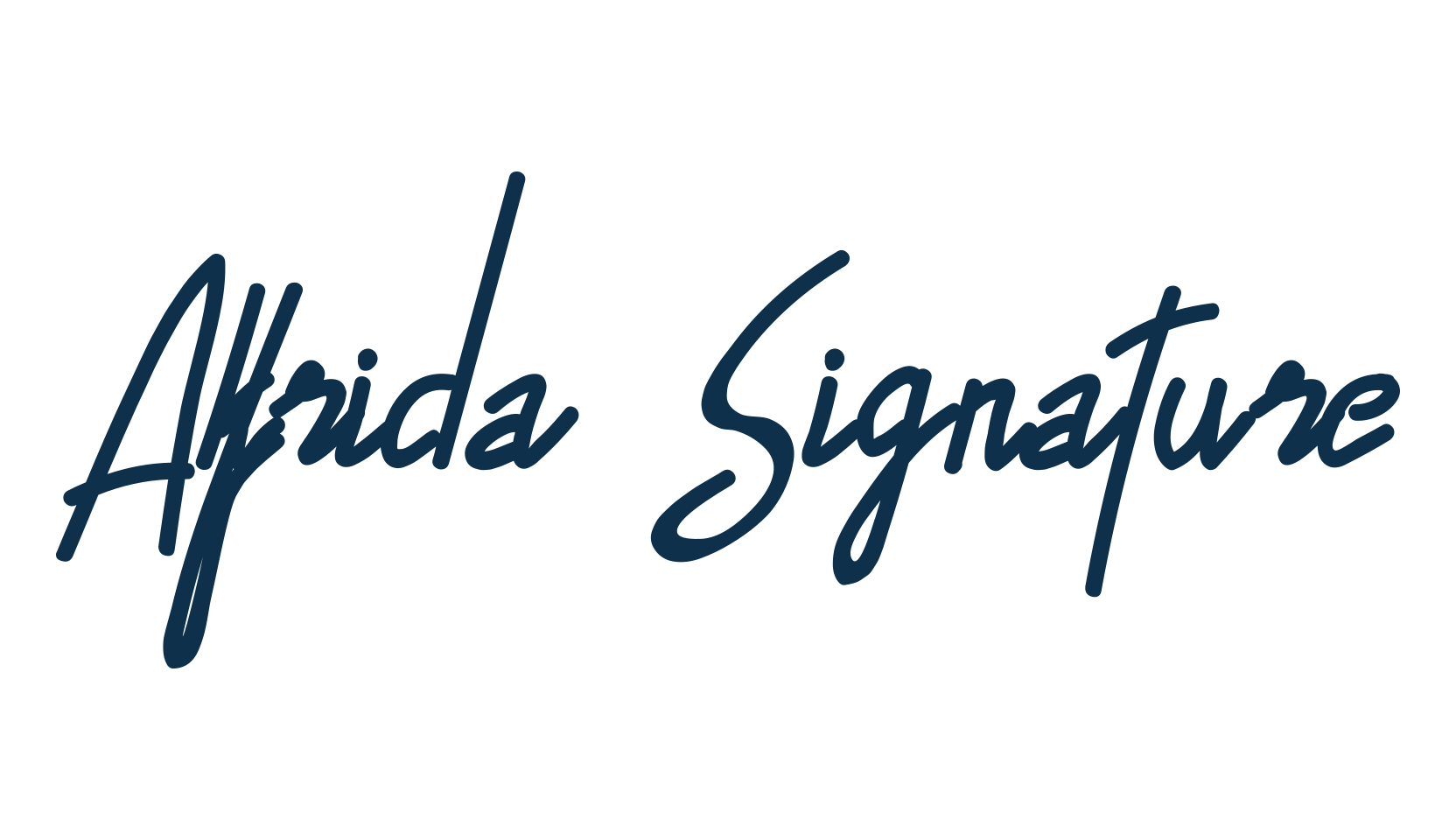 Alfrida Signature, script handwritten fancy decorative calligraphy font preview