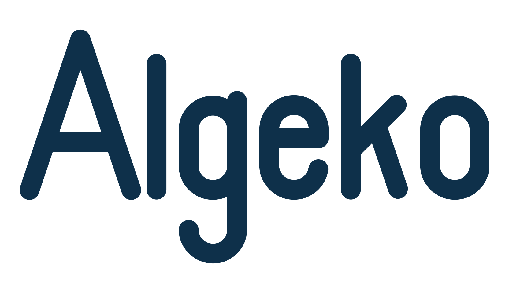 Algeko, basic sans serif font preview