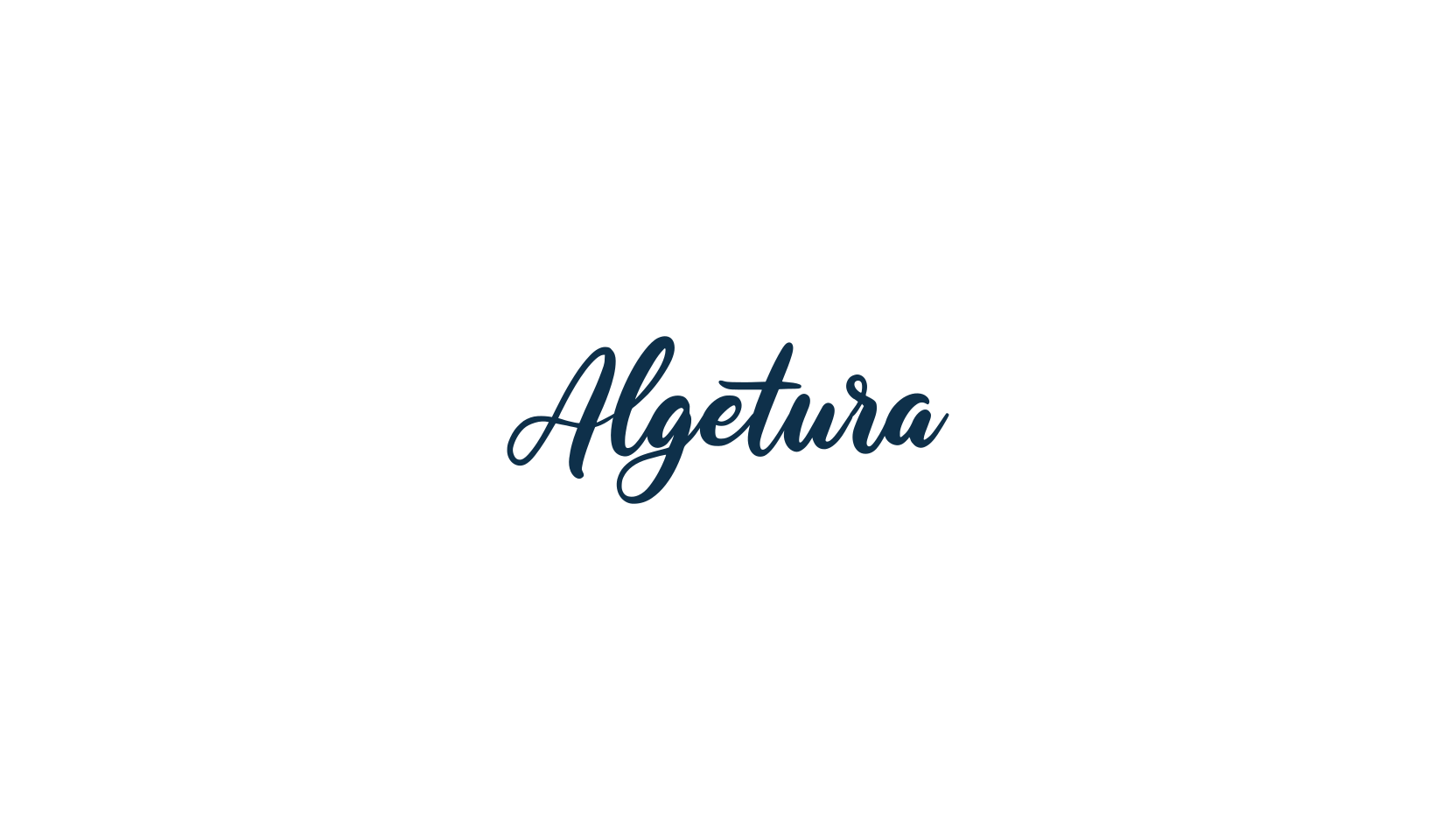 Algetura, script calligraphy fancy decorative font preview