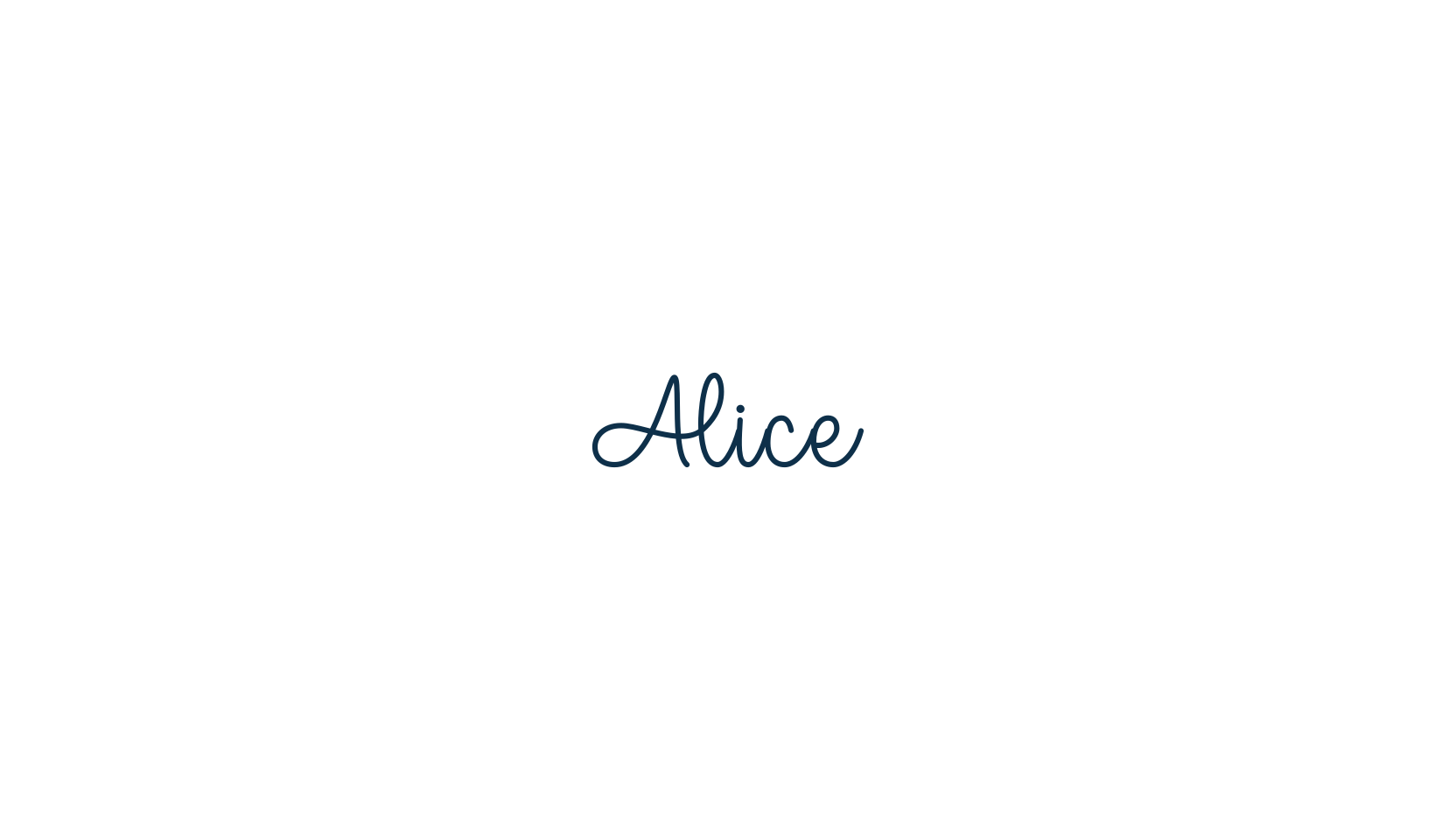 Alice (alice-5), various font preview