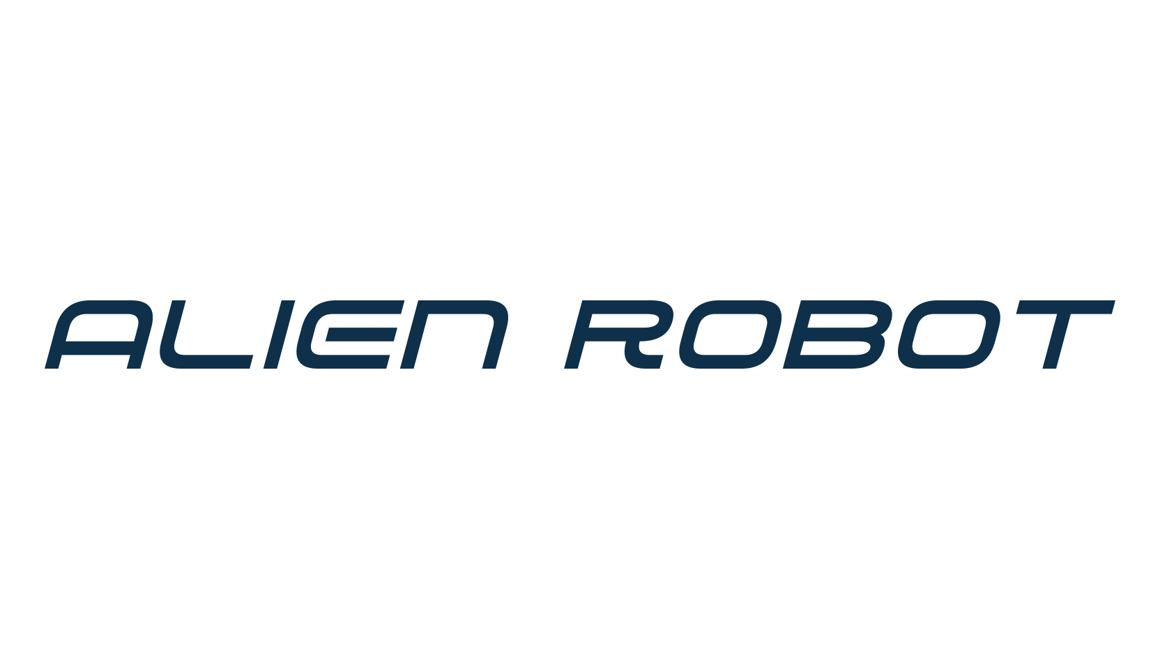 Alien Robot, sci-fi font preview