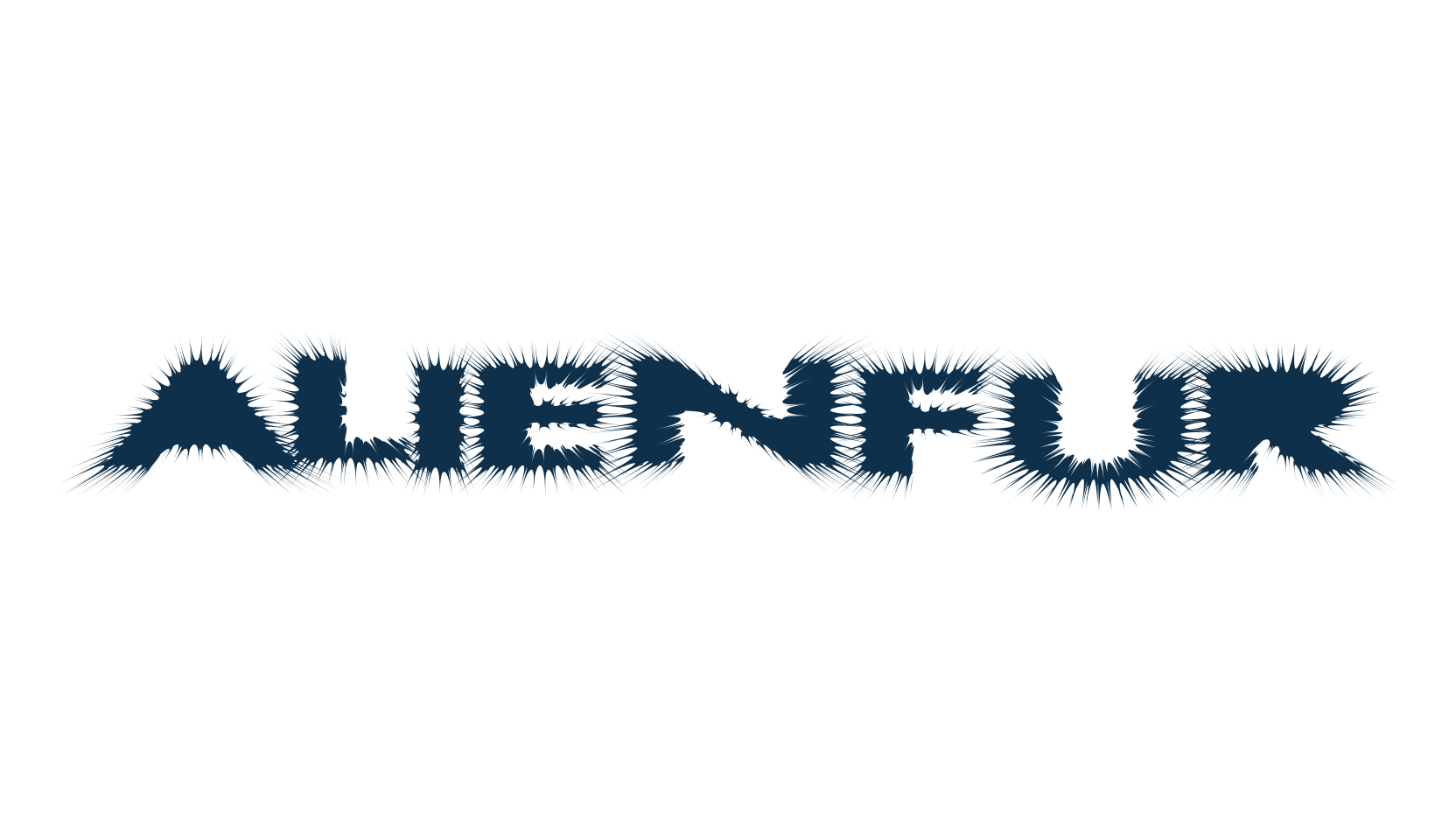 AlienFur, decorative font preview