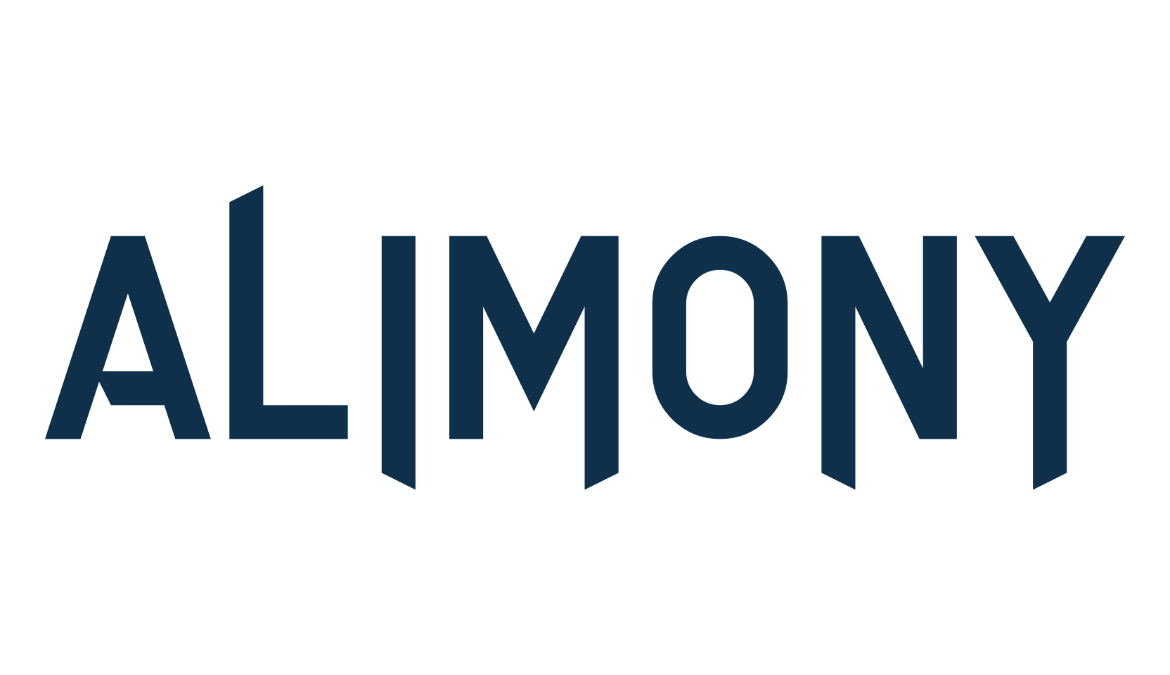 Alimony, modern font preview