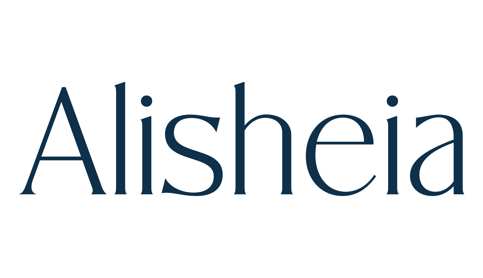 Alisheia, serif font preview