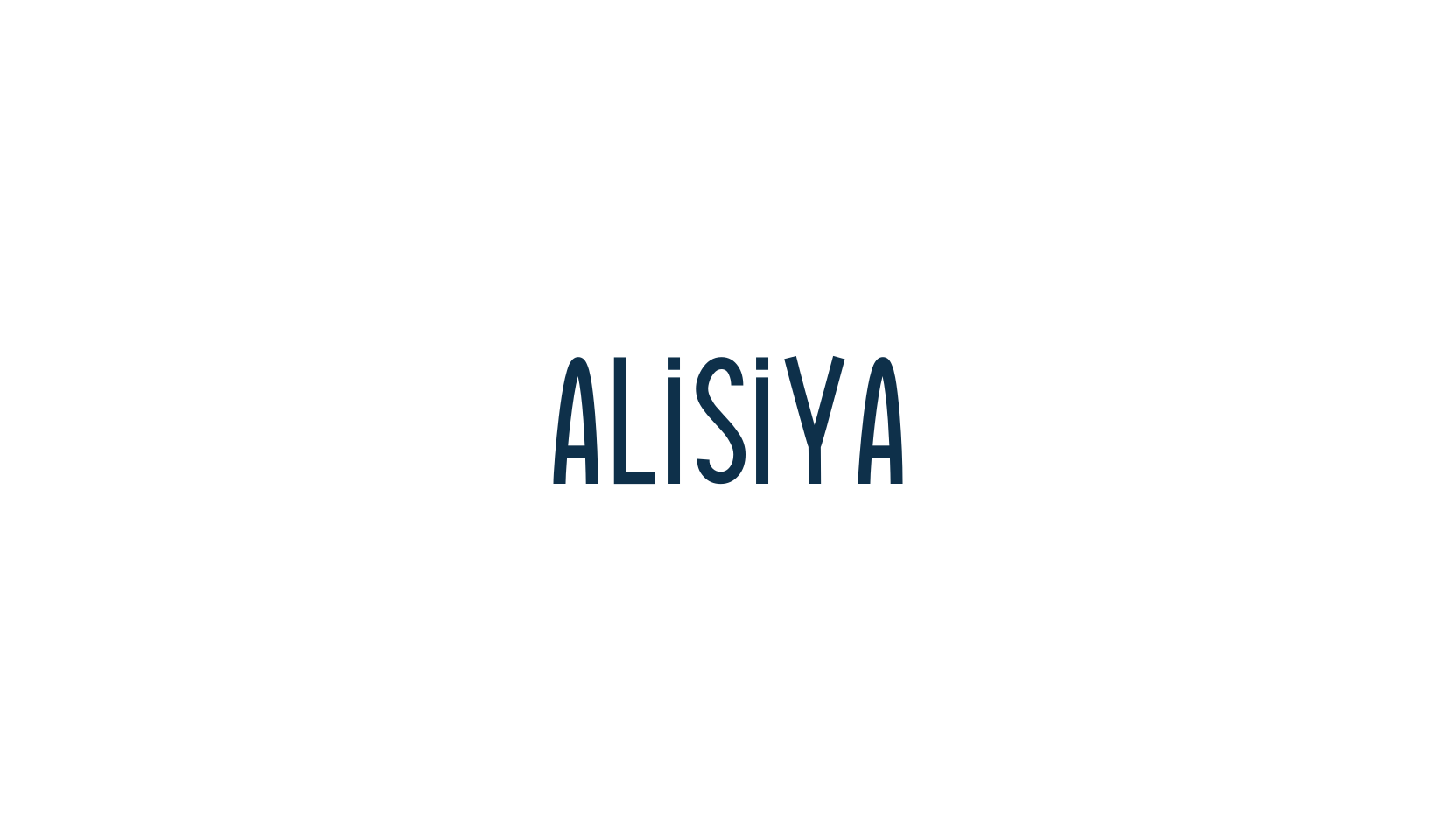 Alisiya, handwriting font preview