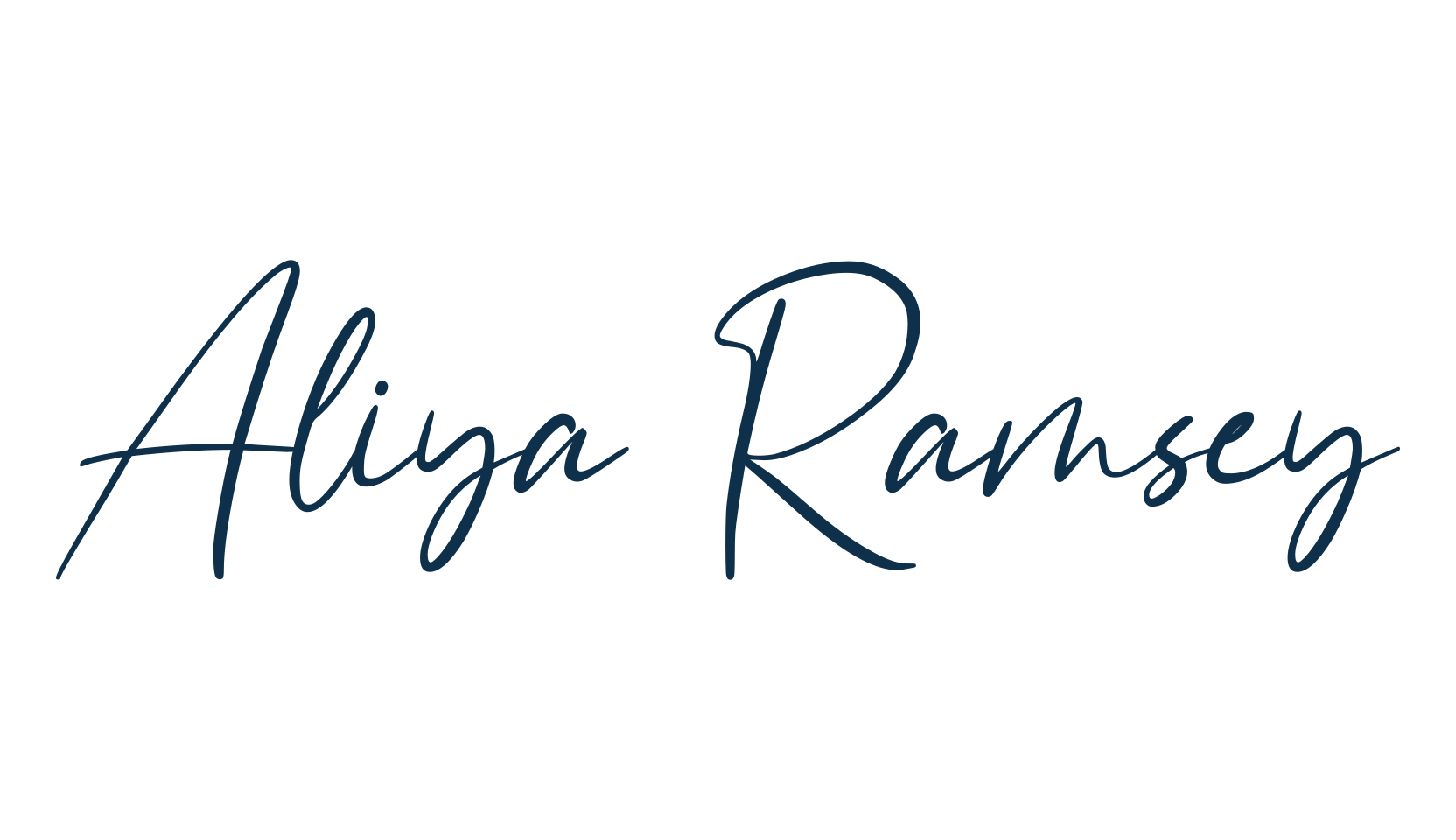 Aliya Ramsey, script handwritten fancy decorative calligraphy font preview