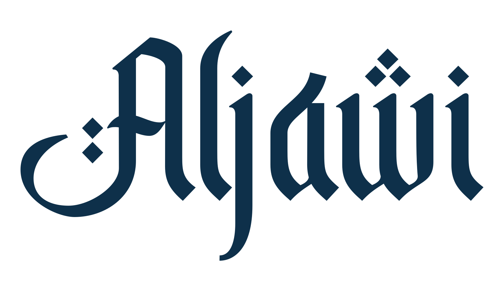 Aljawi, arabic font preview