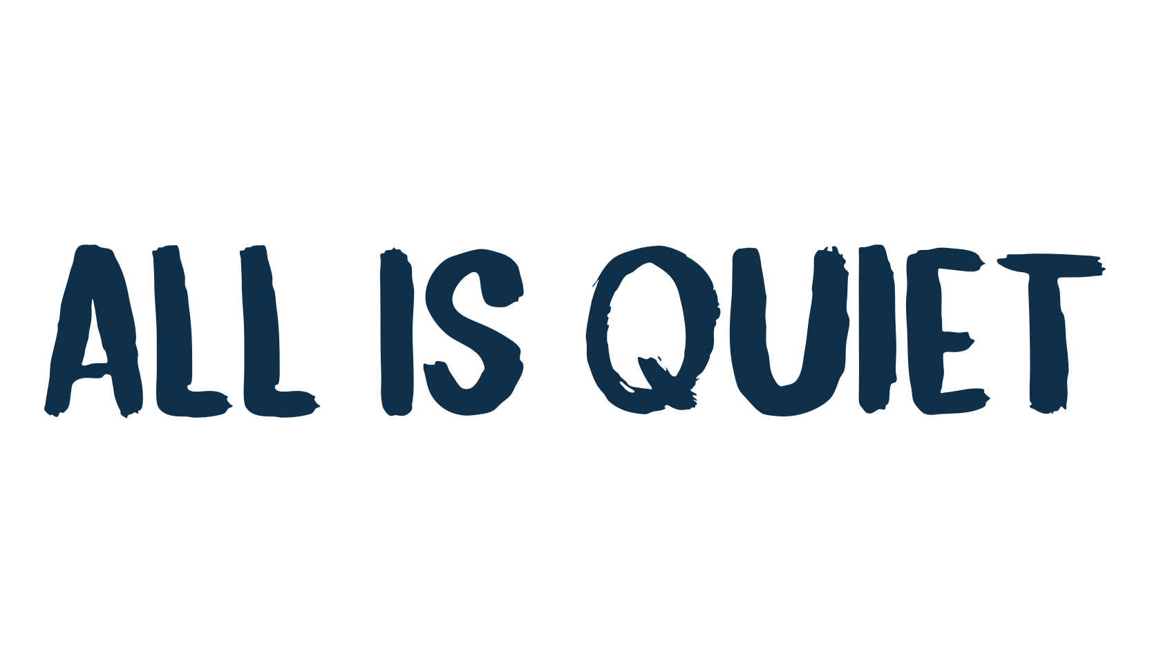 All Is Quiet, script brush fancy decorative calligraphy font preview