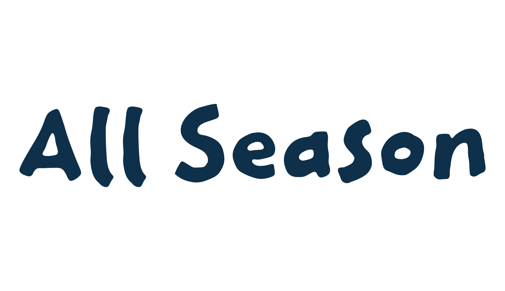 All Season, fancy cartoon decorative font preview