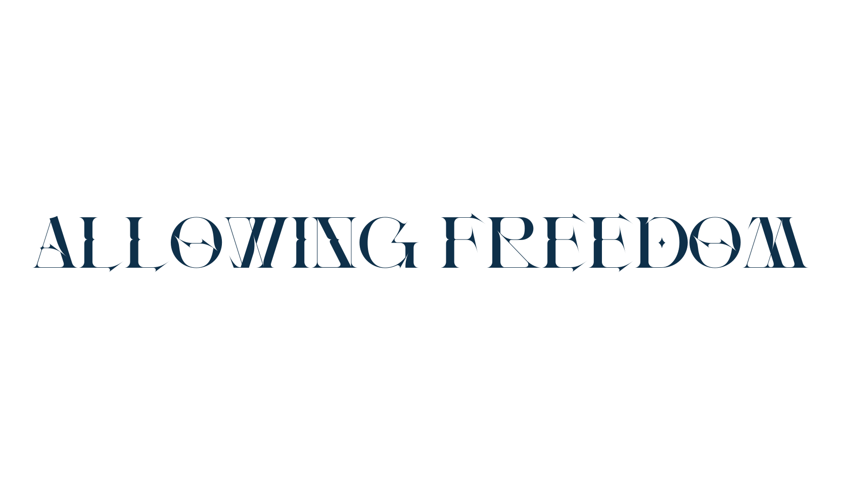 Allowing Freedom, various font preview