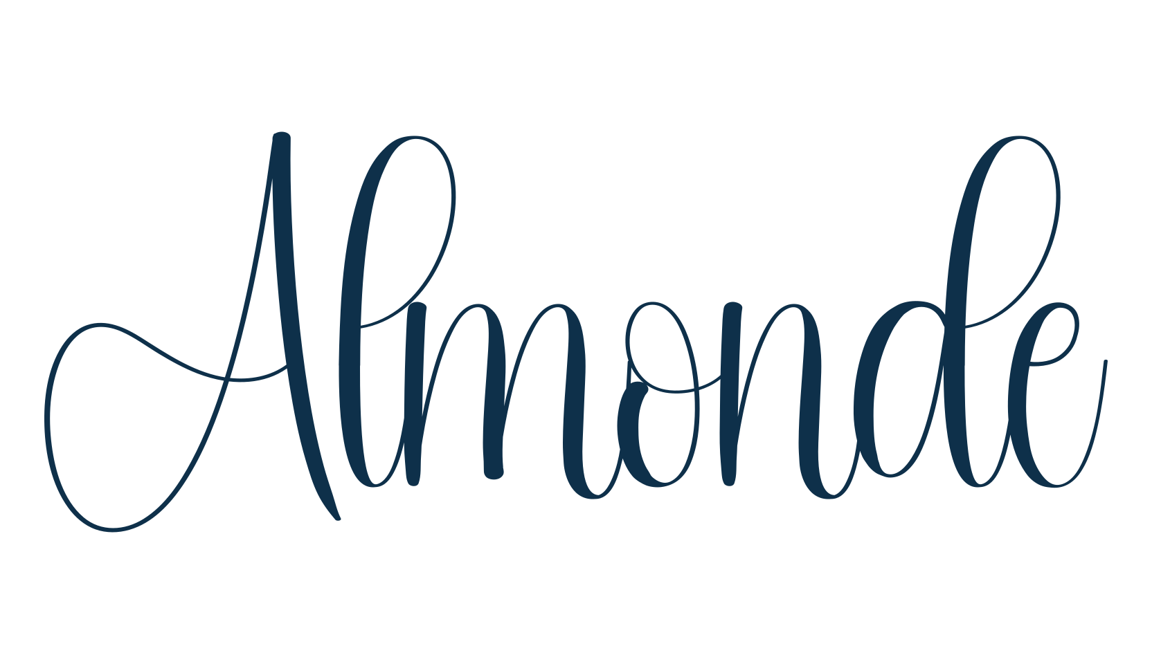 Almonde (almonde), display market font preview