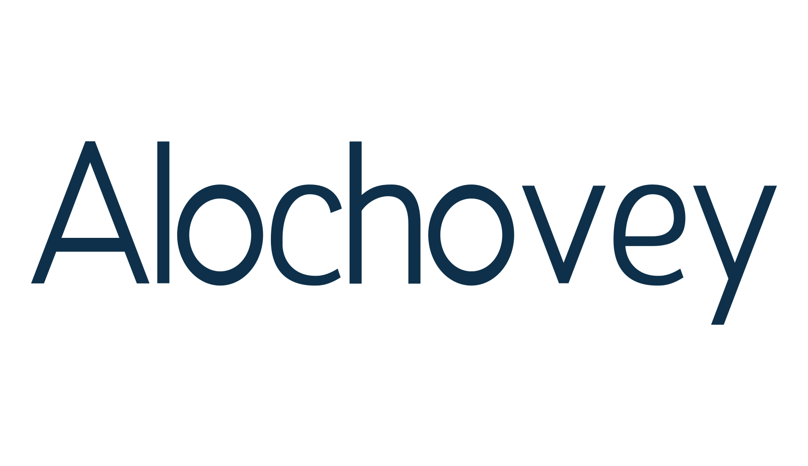 Alochovey, sans serif font preview