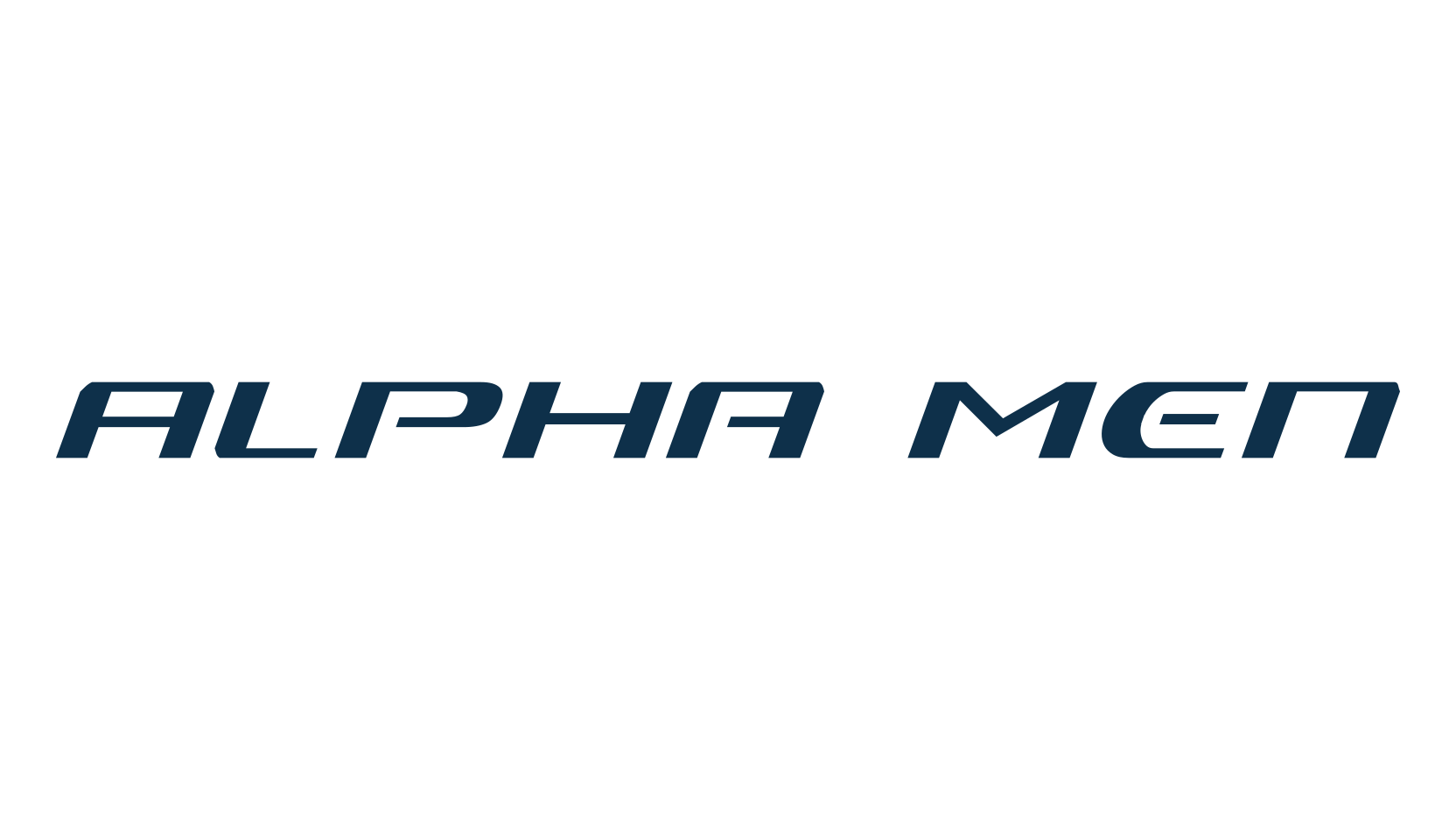Alpha Men, sci-fi font preview