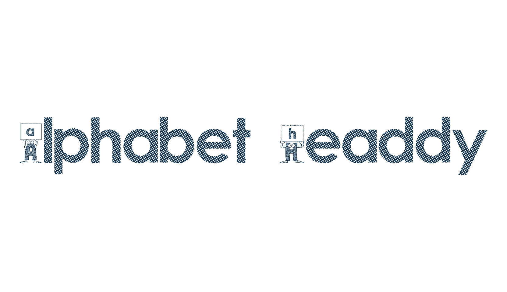 Alphabet Headdy, fancy decorative font preview