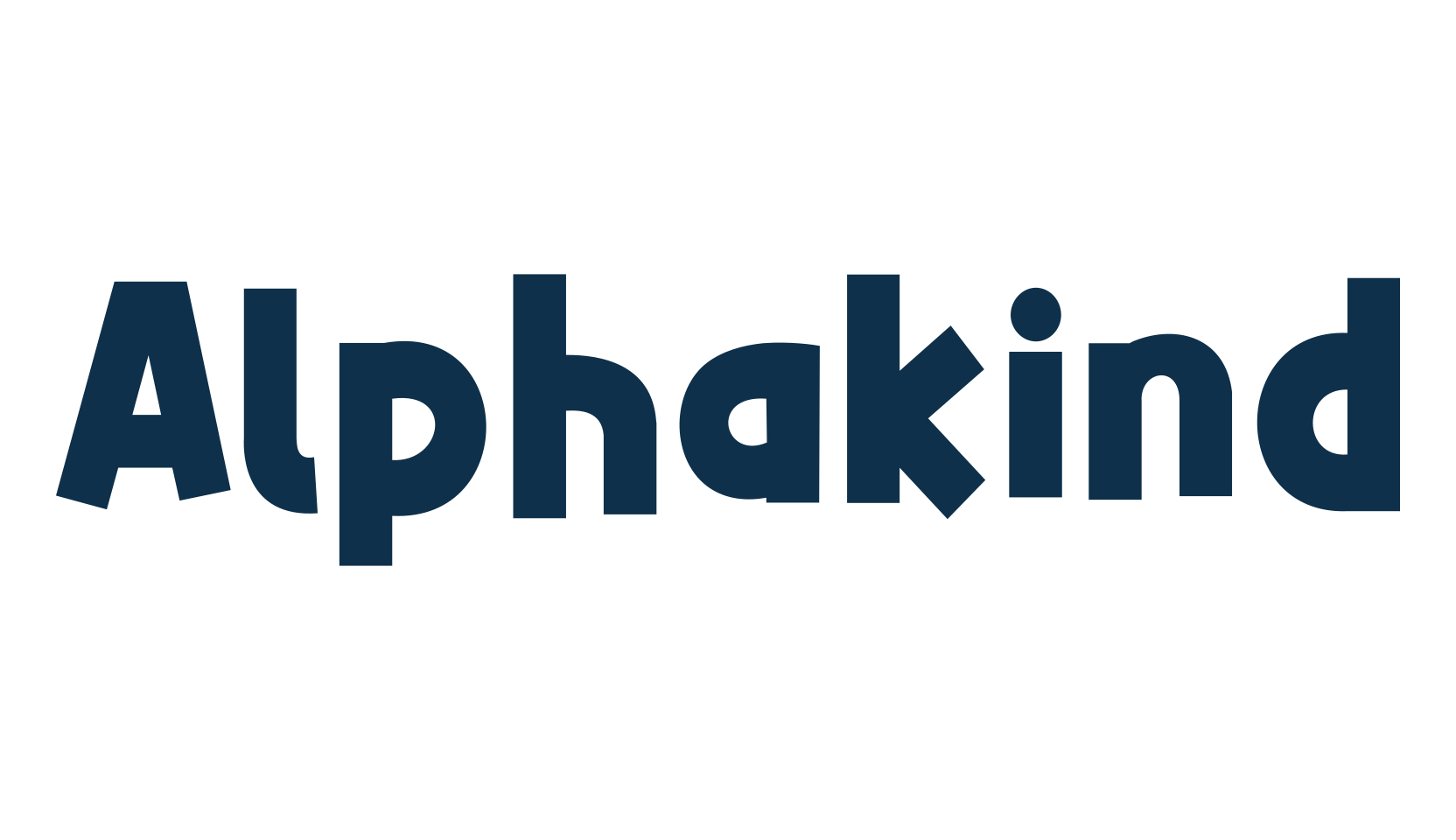 Alphakind, cartoon font preview