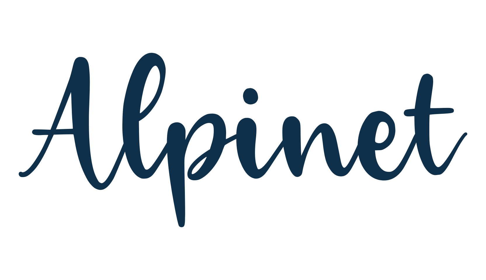 Alpinet, display market font preview