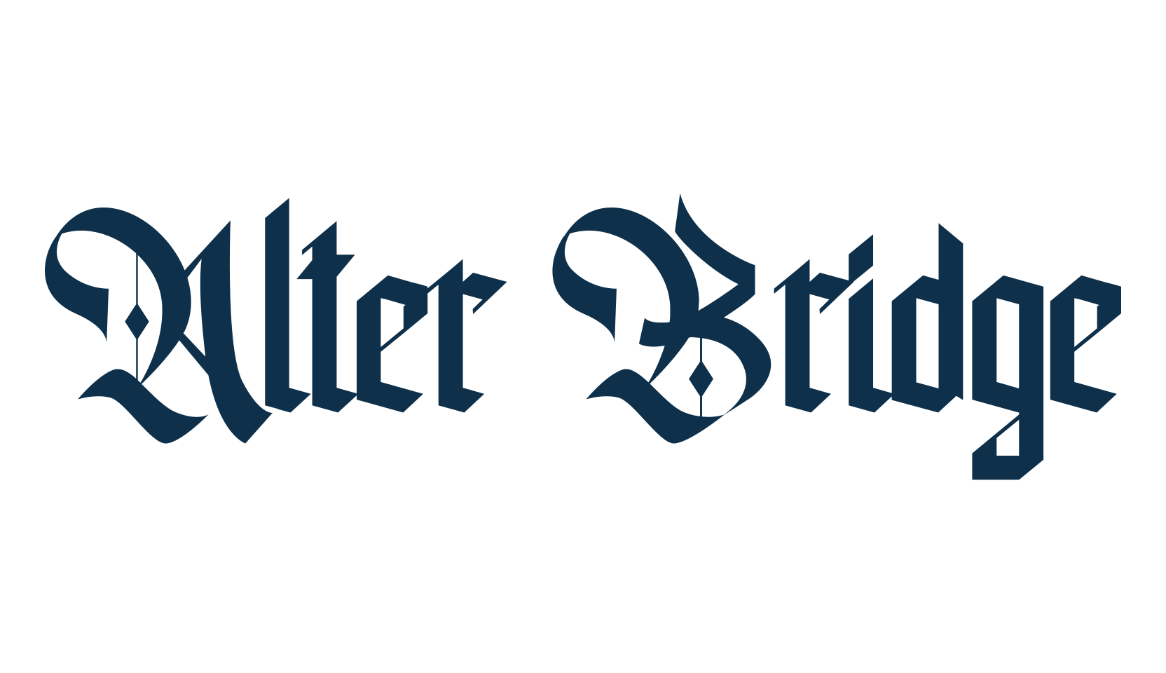 Alter Bridge, medieval font preview