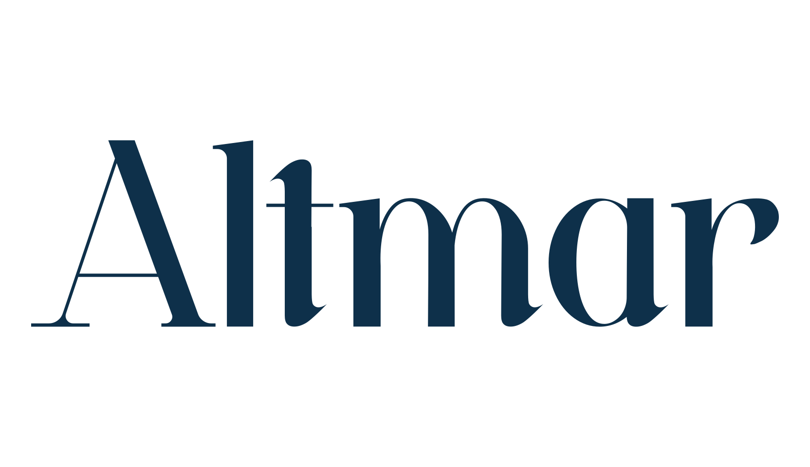 Altmar, serif font preview