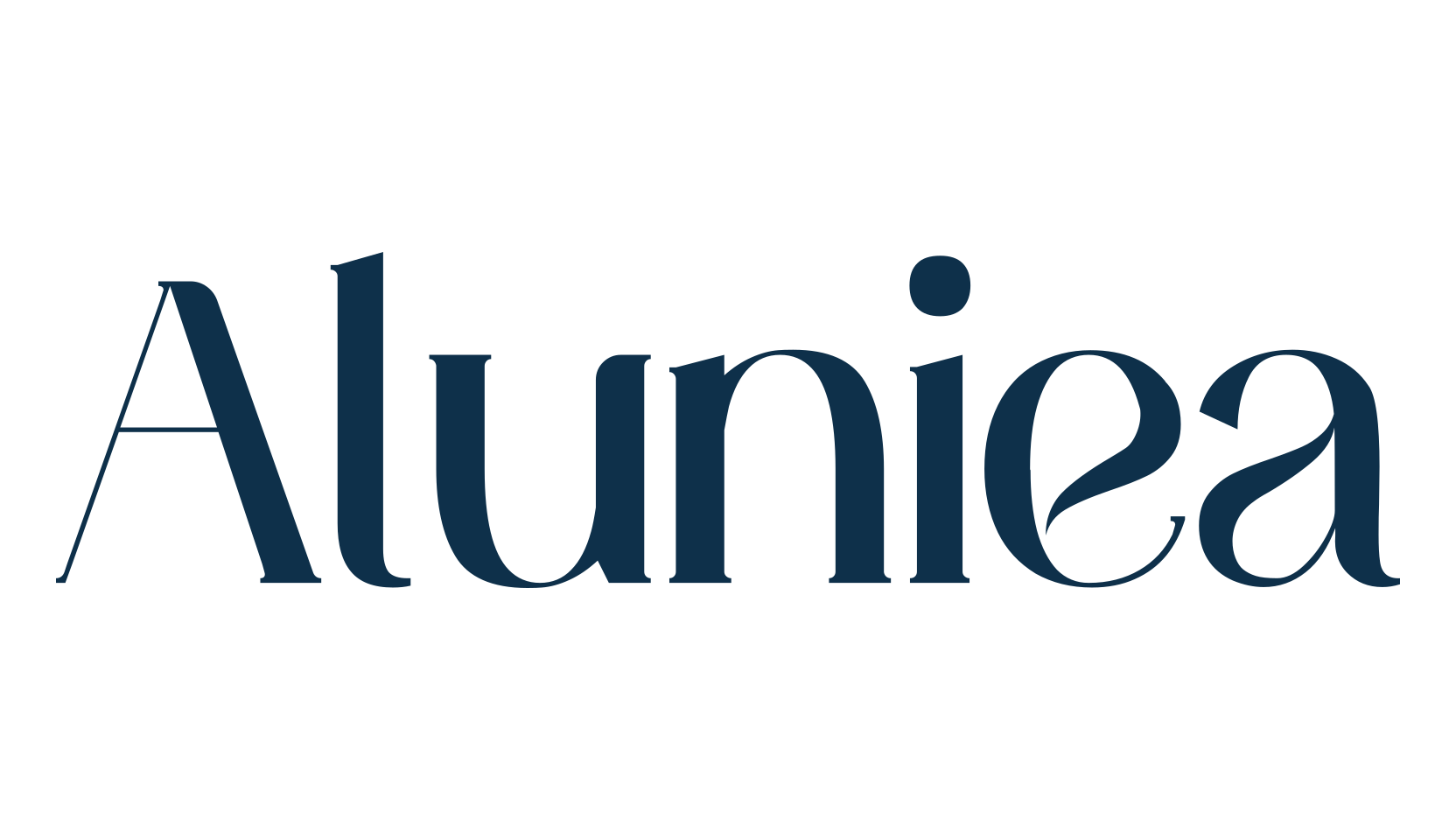 Aluniea, serif font preview
