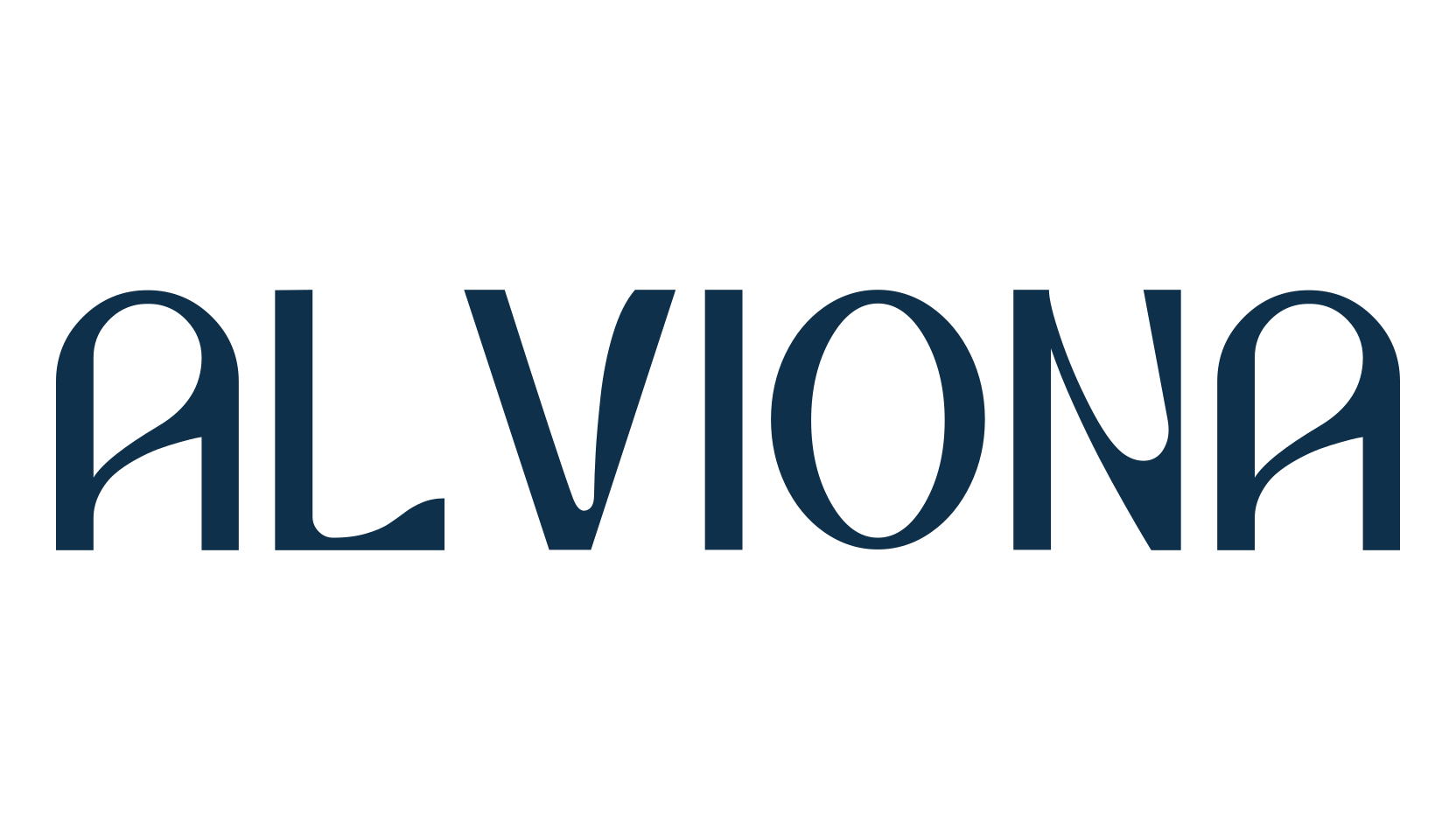 Alviona, retro font preview