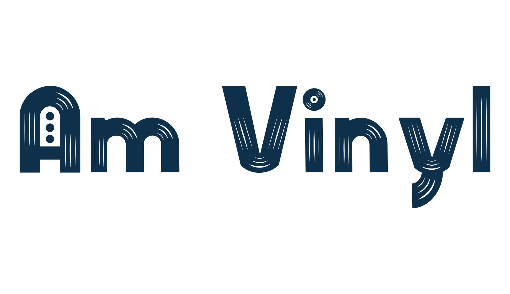 Am Vinyl, groovy font preview
