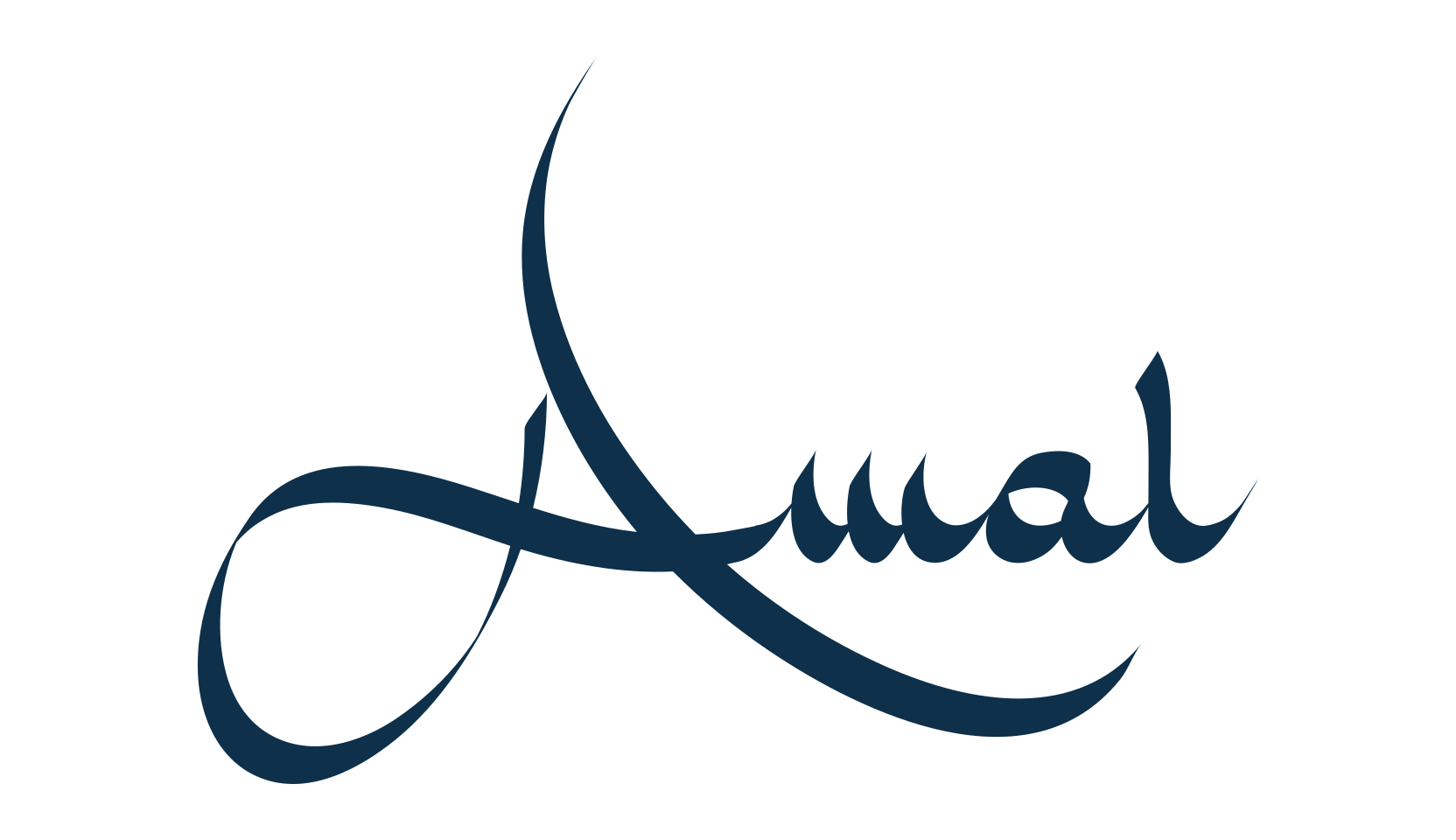 Amal (amal-vic), calligraphy font preview