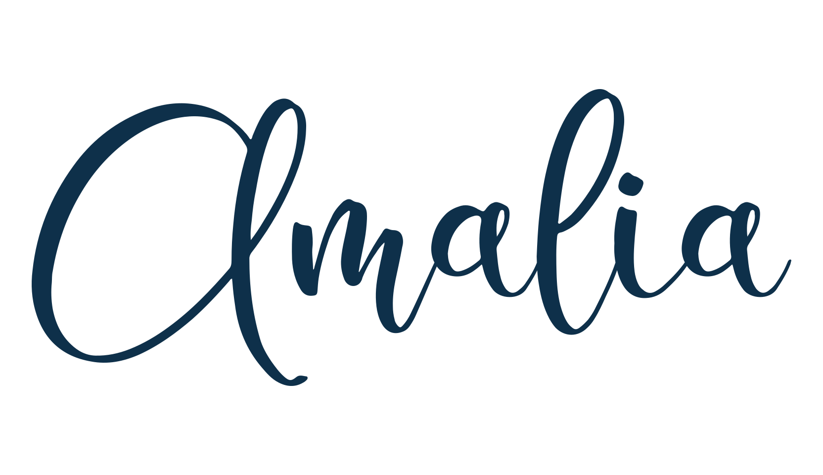 Amalia (amalia-2), fancy decorative font preview