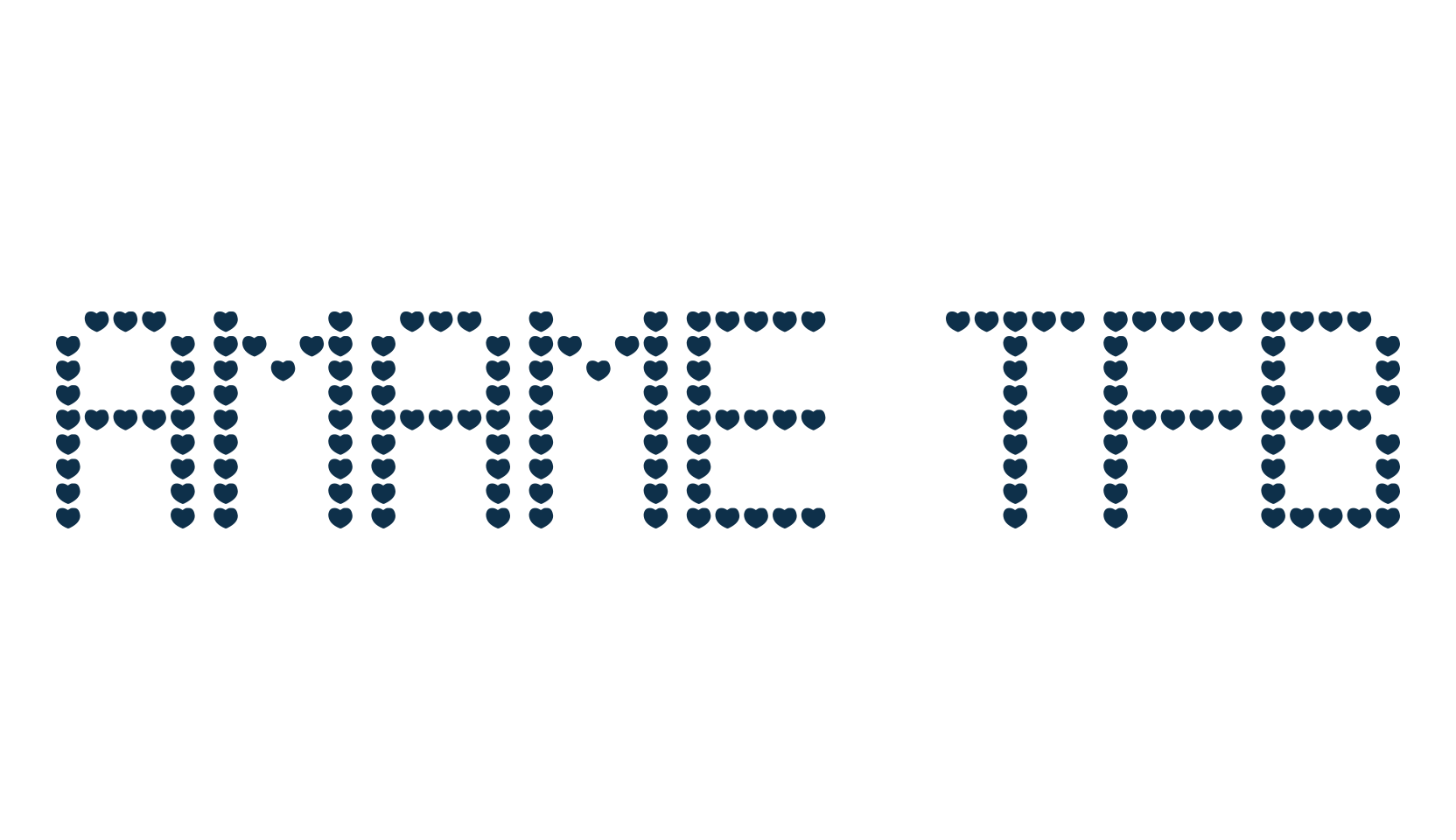 Amame TFB, display market font preview