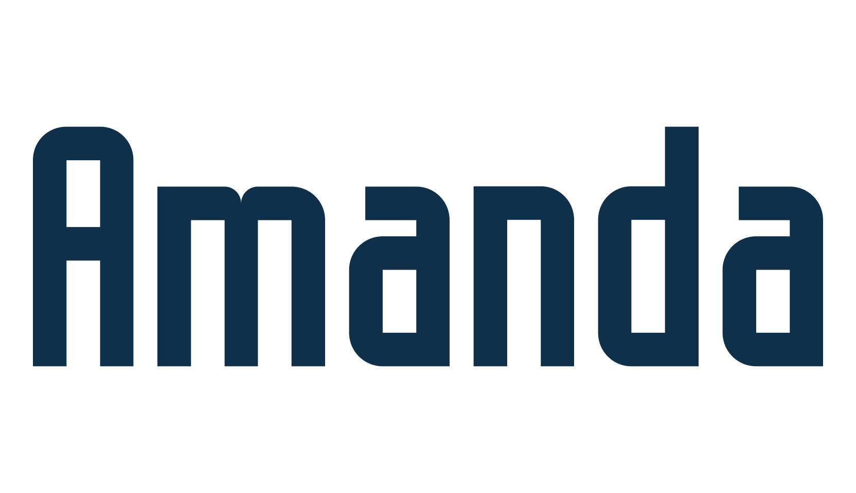 Amanda, sans serif font preview