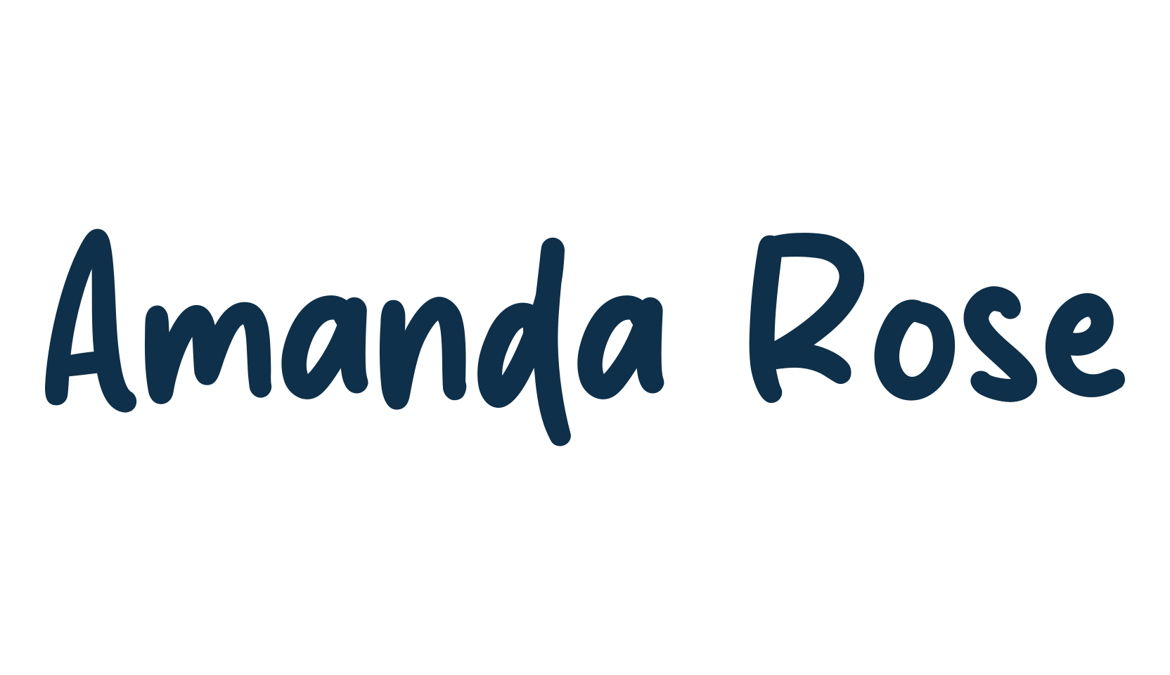 Amanda Rose, script handwritten fancy decorative calligraphy font preview