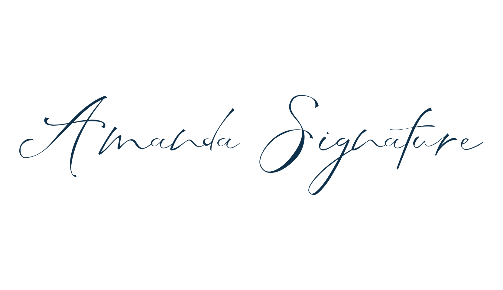 Amanda Signature (amanda-signature-2), script handwritten fancy decorative calligraphy font preview