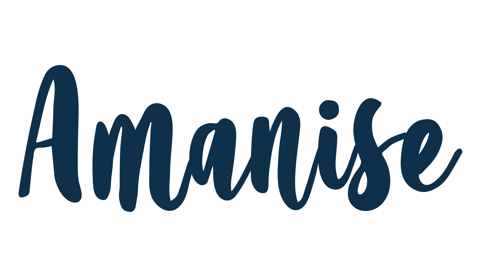 Amanise, script handwritten fancy decorative calligraphy font preview