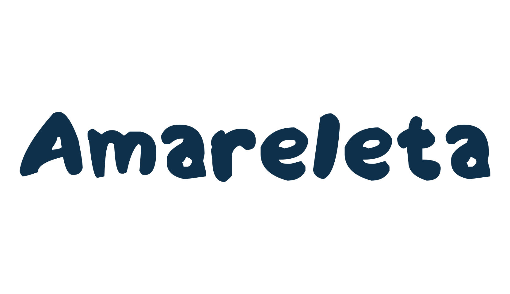 Amareleta, display market font preview