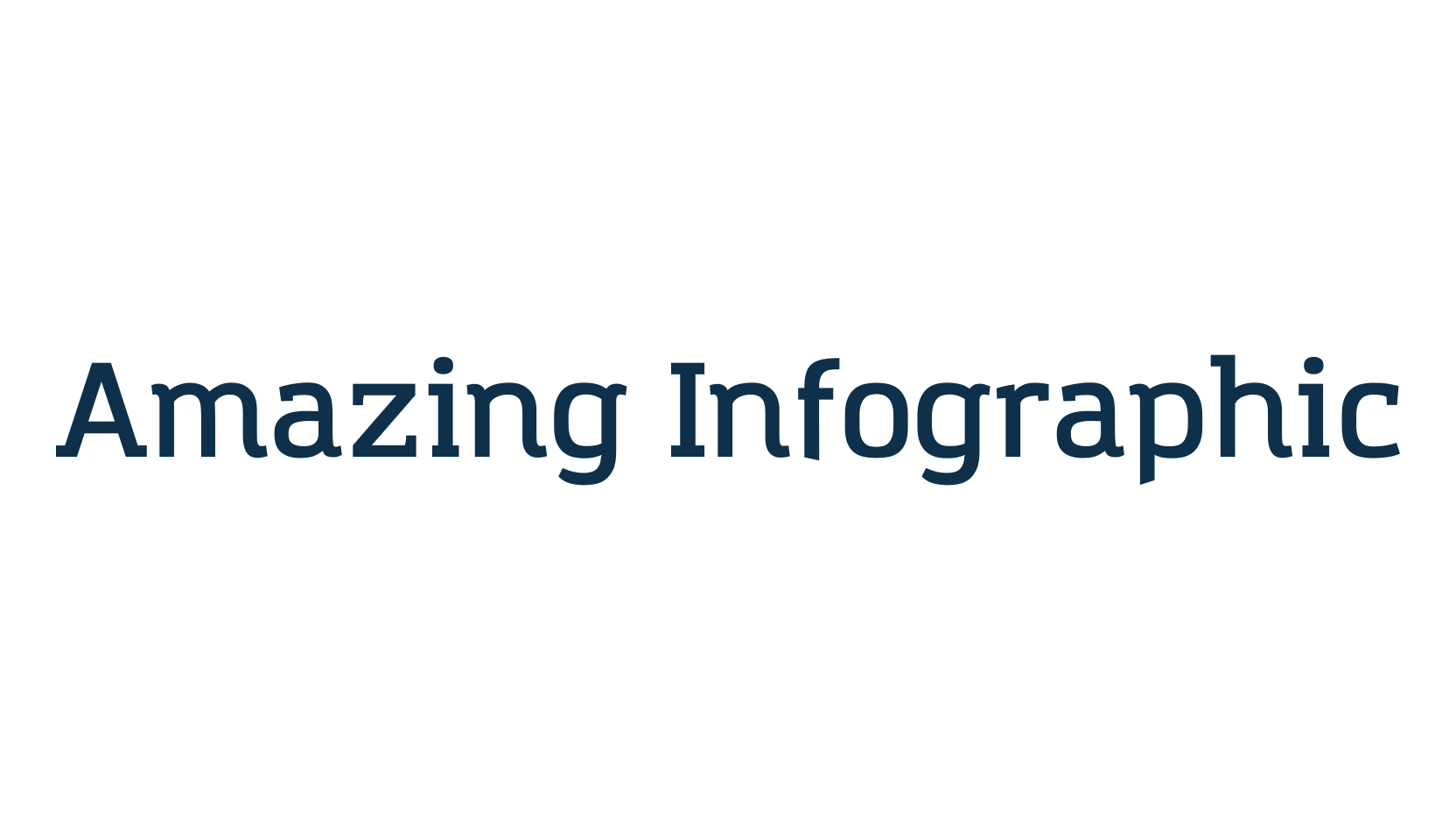 Amazing Infographic, various font preview